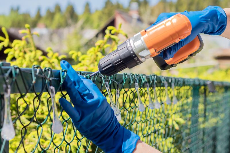 Chain Link Fence Repair detail