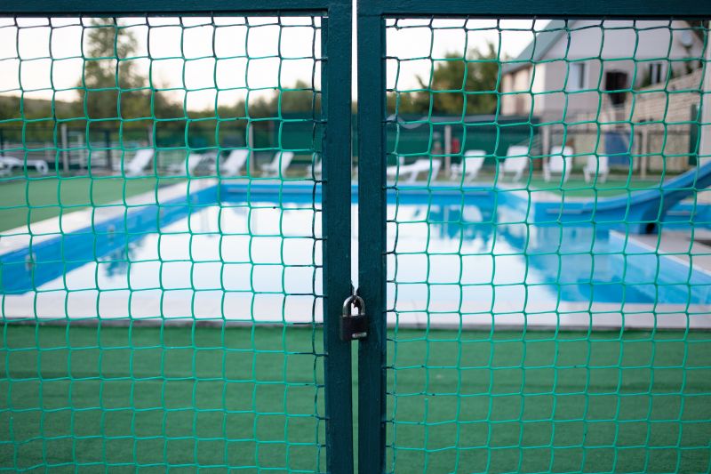 Mesh Pool Barrier Installation