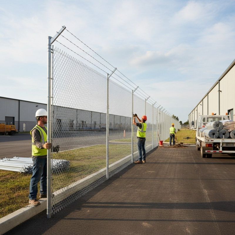Security Fence Installation